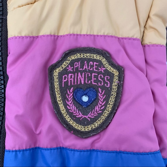 Lot of 3 Girl’s 4 Puffer Vests Children’s Place & Lands’ End Pinks / Brown EXC - Picture 8 of 15